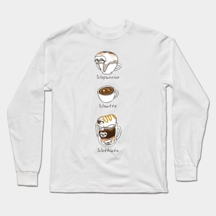 Slow Life Coffee Long Sleeve T-Shirt